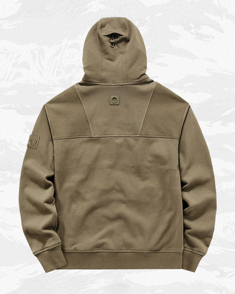 Techwear Tactical Multi-Pocket Mask Hoodie