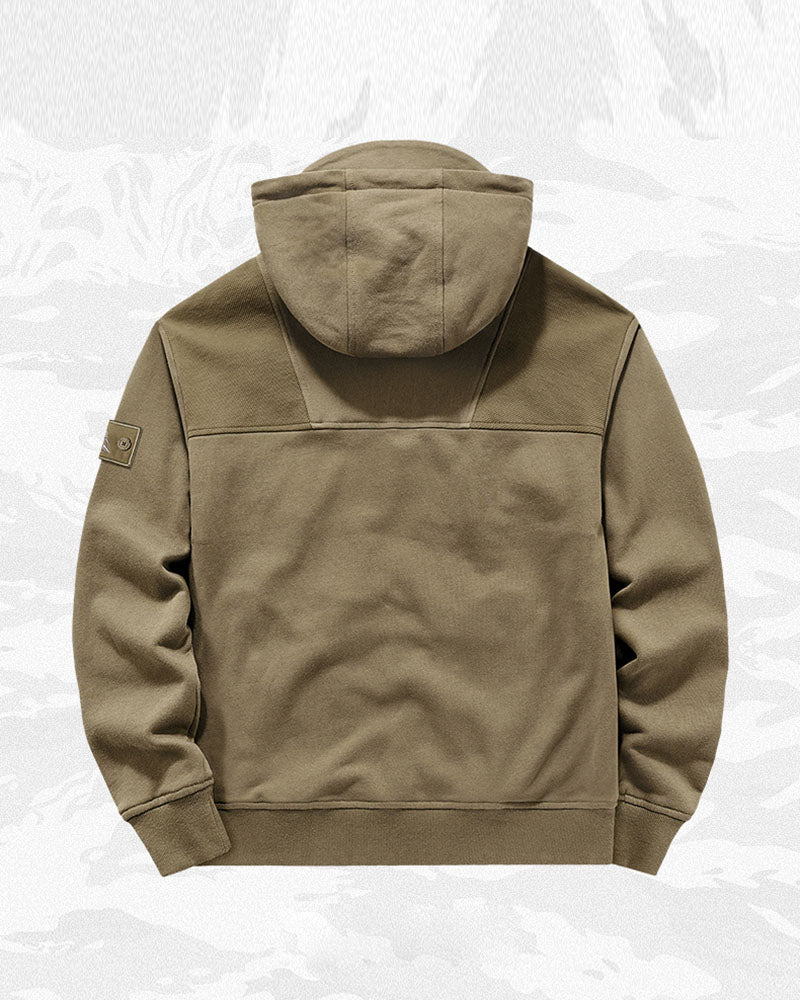 Techwear Tactical Multi-Pocket Mask Hoodie