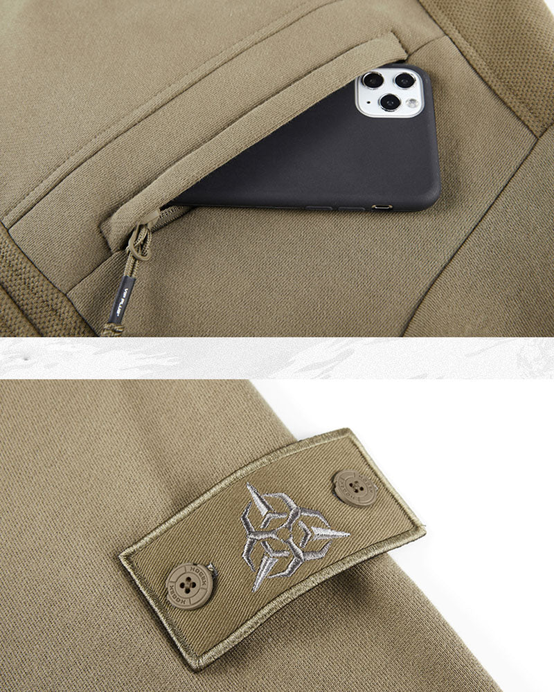 Techwear Tactical Multi-Pocket Mask Hoodie