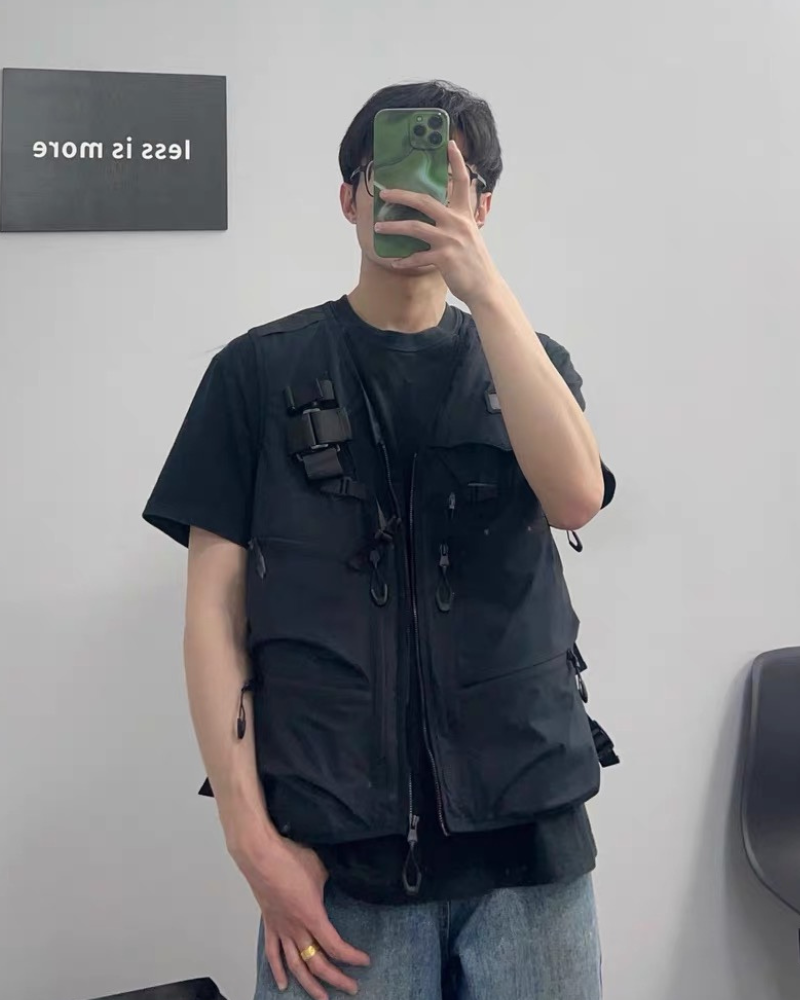 Functional Multi-pocket Men&