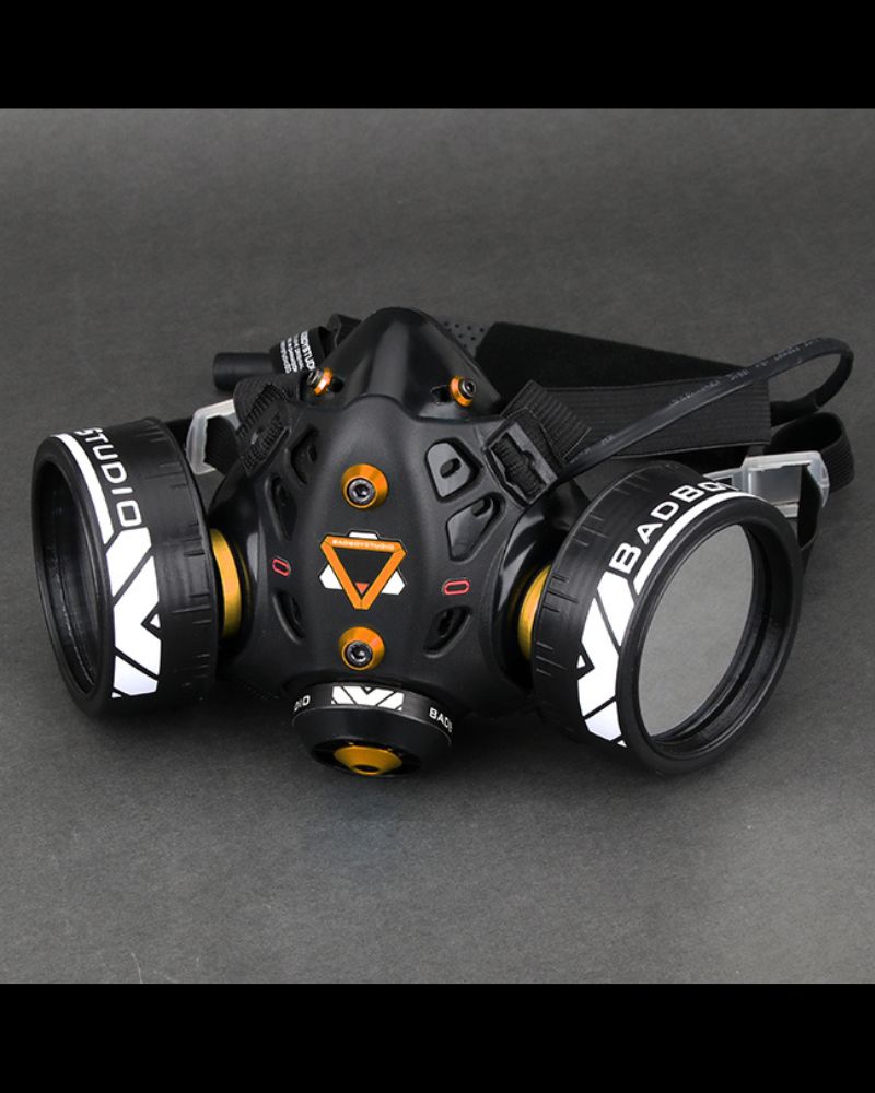 Futuristic Glowing Cyberpunk Led Mask