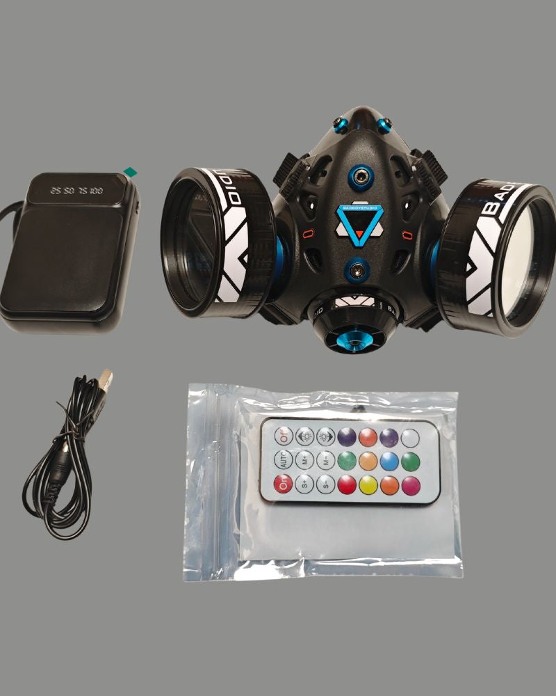 Futuristic Glowing Cyberpunk Led Mask