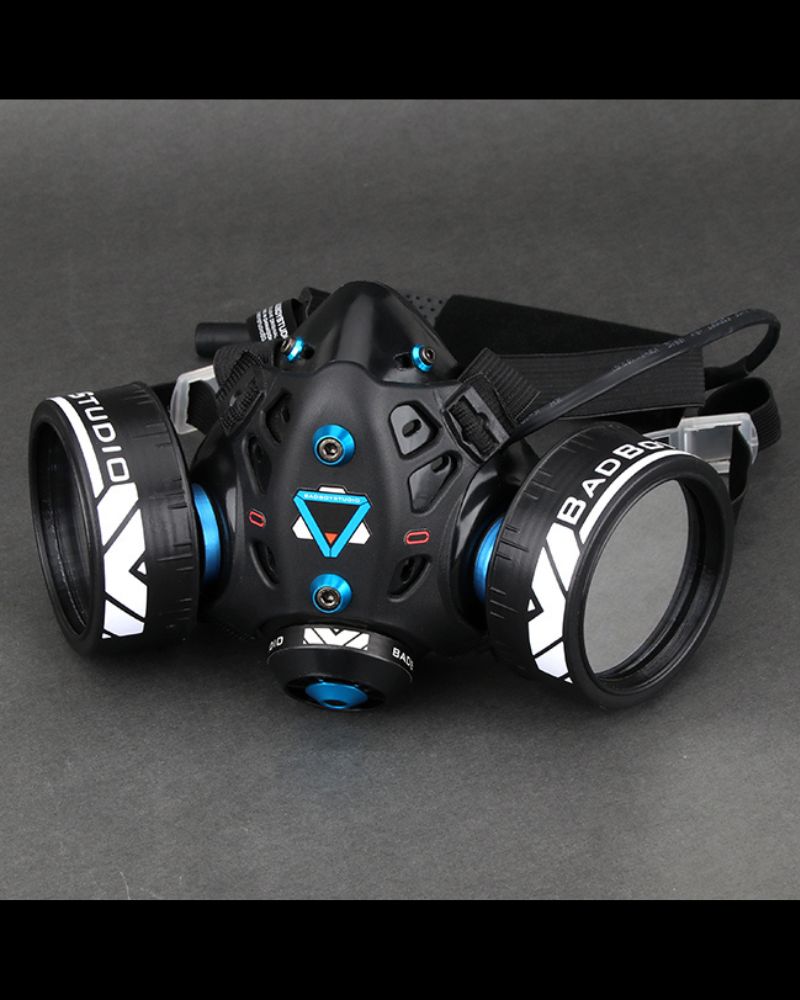 Futuristic Glowing Cyberpunk Led Mask