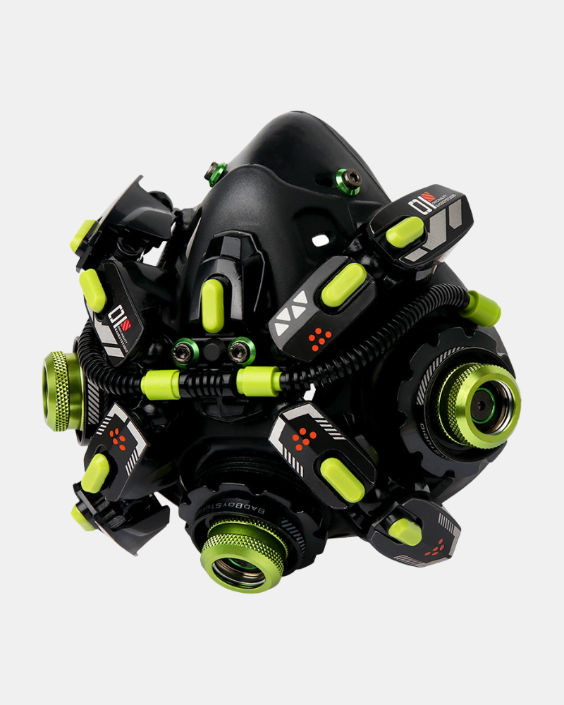 Futuristic Led Cyberpunk Goggles And Mask (Sold Separately)