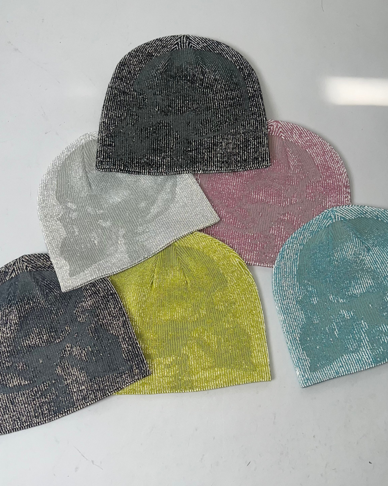 Glow-in-the-Dark Skeleton Unisex Beanie