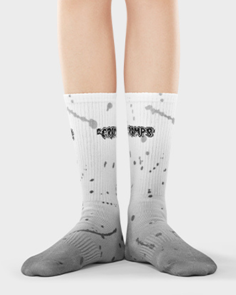Graffiti Mid-calf Sports Socks