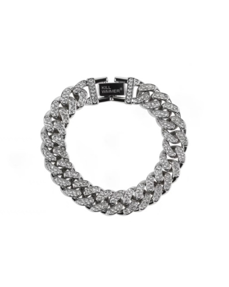 Hip Hop Titanium Steel Cuban Link Chain Necklace