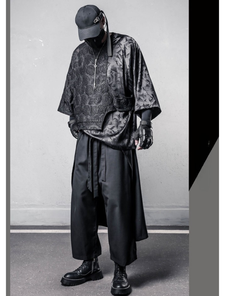 Japanese Style Functional Two-piece Ninja Pants