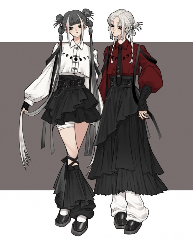 Moonlight Drape Pleated Shirt And Skirt Set(Sold Separately)