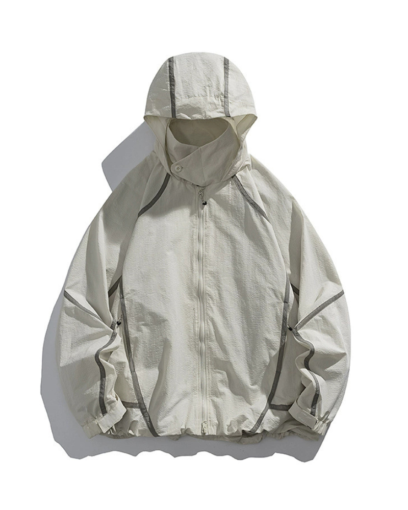Mountain-style Functional Outdoor Unisex Windproof Jacket