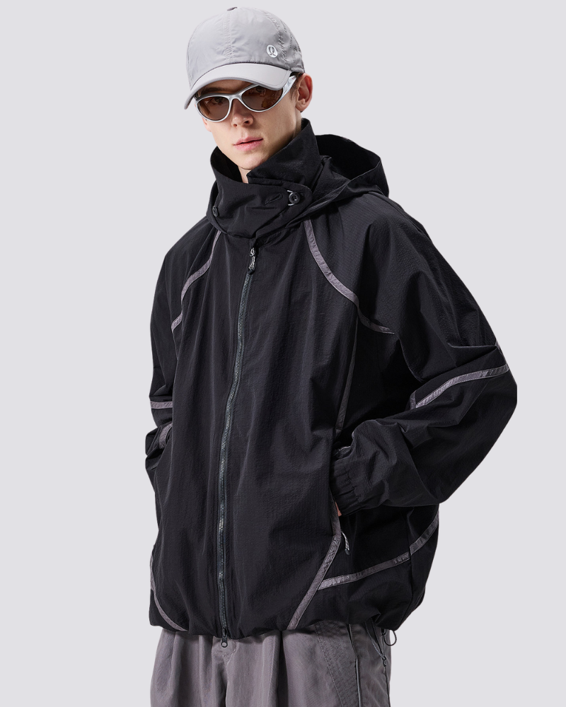 Mountain-style Functional Outdoor Unisex Windproof Jacket