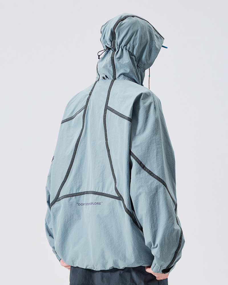 Mountain-style Functional Outdoor Unisex Windproof Jacket