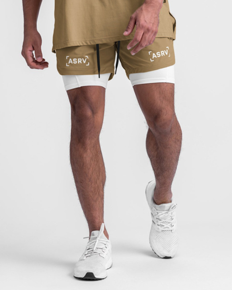Multi-Pocket Lightweight Mens Running Shorts