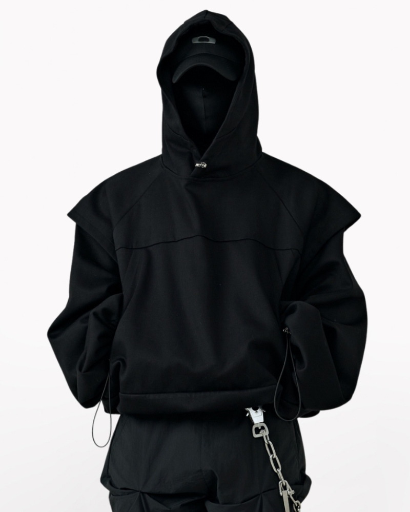 Opium Style Heavyweight Drawstring Hoodie – Techwear Official