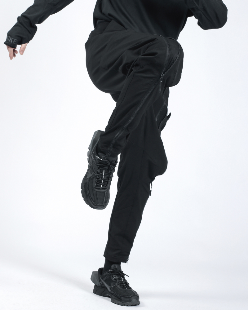 Outdoor Functional 3D Pocket Zipper Cargo Pants