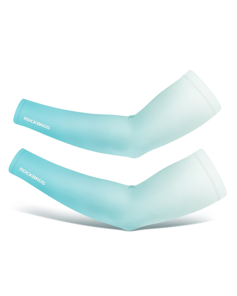 Outdoor Gradient Color Ice Silk Sun Protection Sleeves