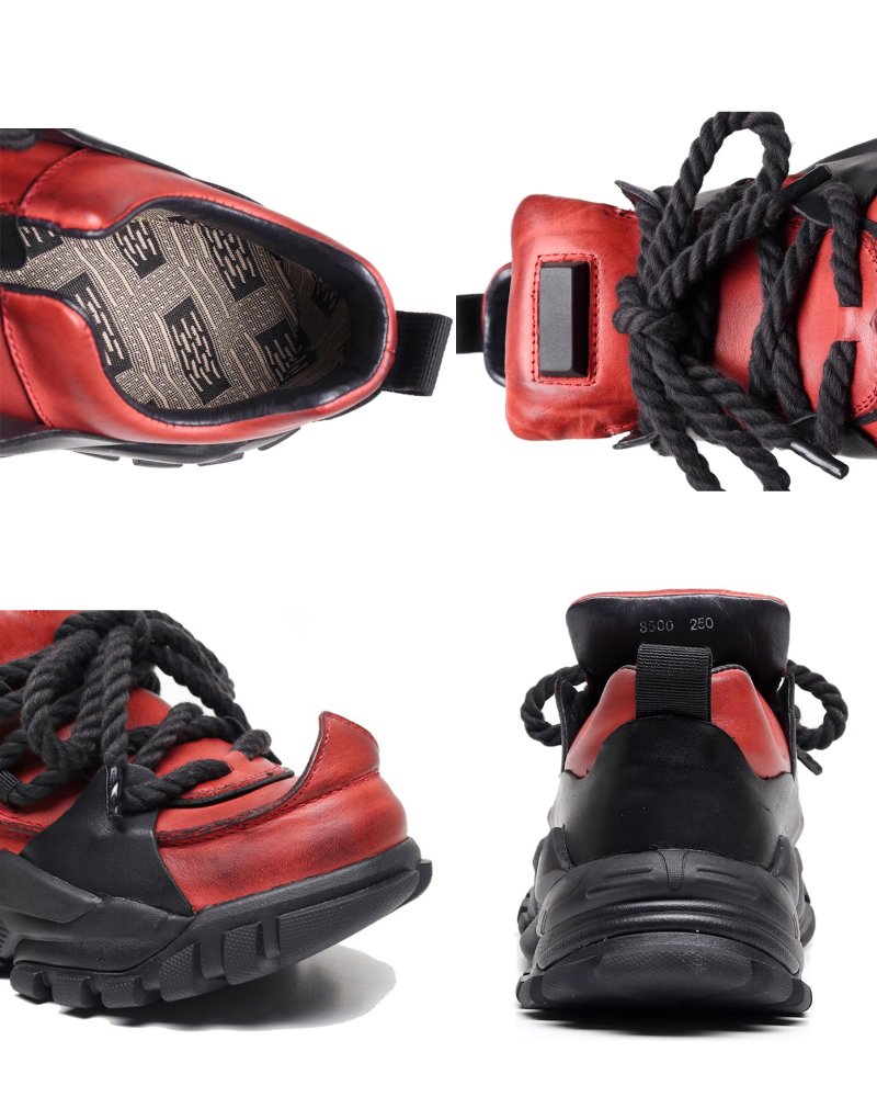 Outdoor Hiking Boots Punk Chunky Dad Shoes