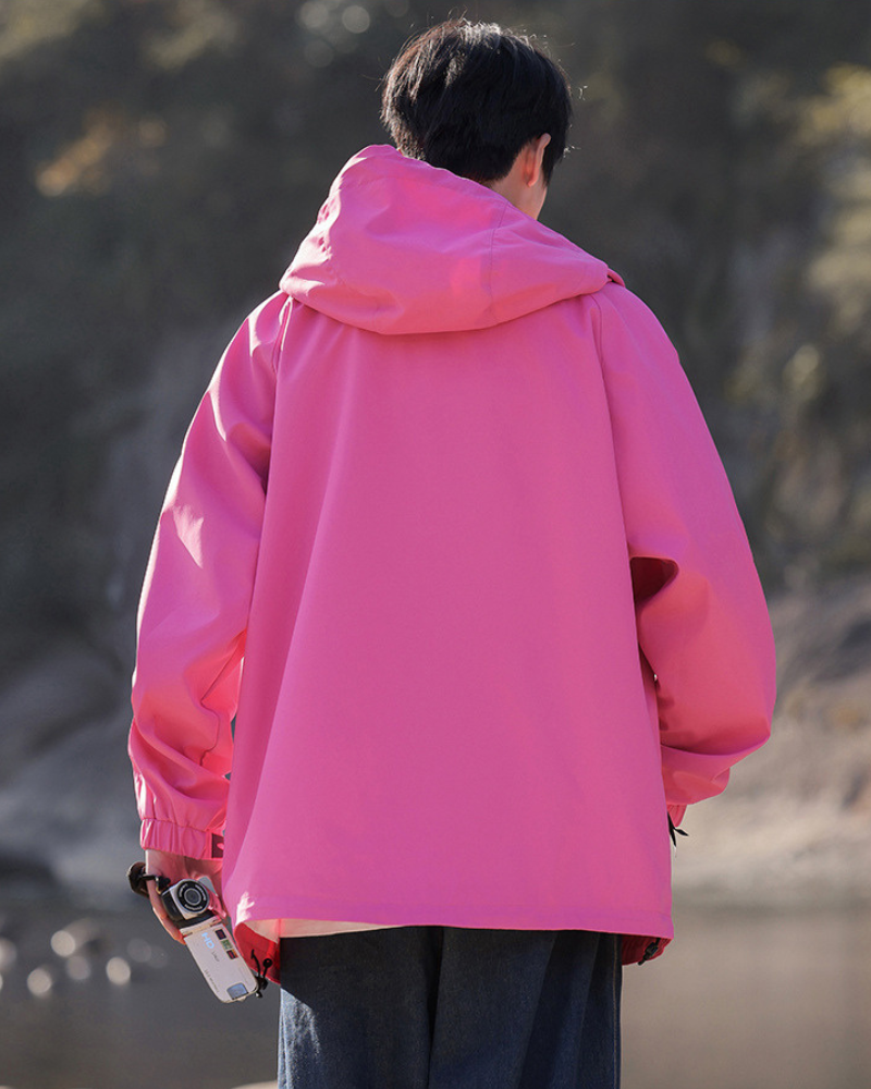 Outdoor Hiking Camping Unisex Reflective Jacket