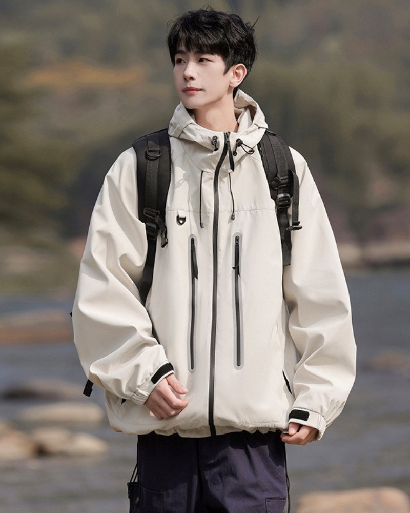 Outdoor Hiking Camping Unisex Reflective Jacket