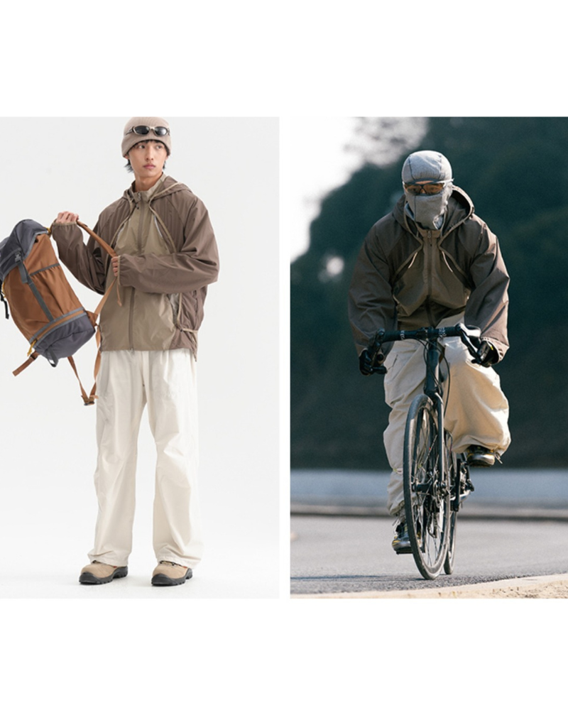 Outdoor Hiking Cycling Two-Piece Couple Sun Protection Jacket