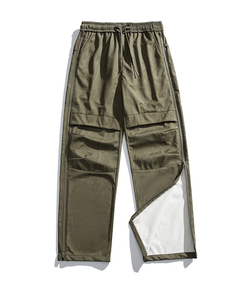 Outdoor Hiking Side Zipper Paratrooper Pants