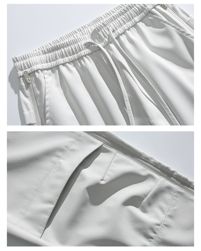 Outdoor Hiking Side Zipper Paratrooper Pants