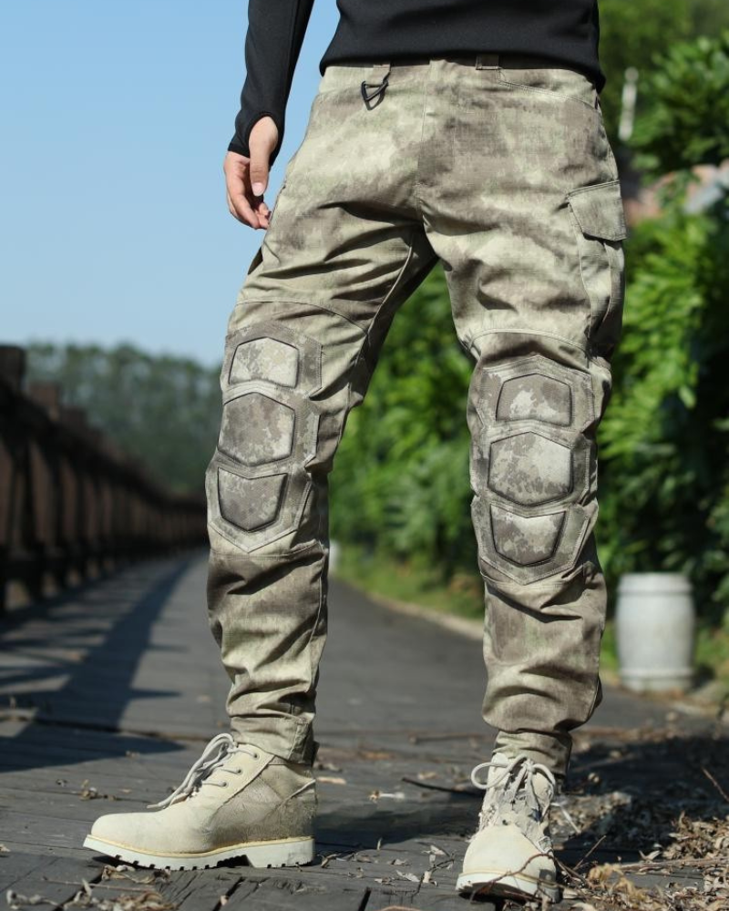 Outdoor Riding Knee Pads Tactical Cargo Pants