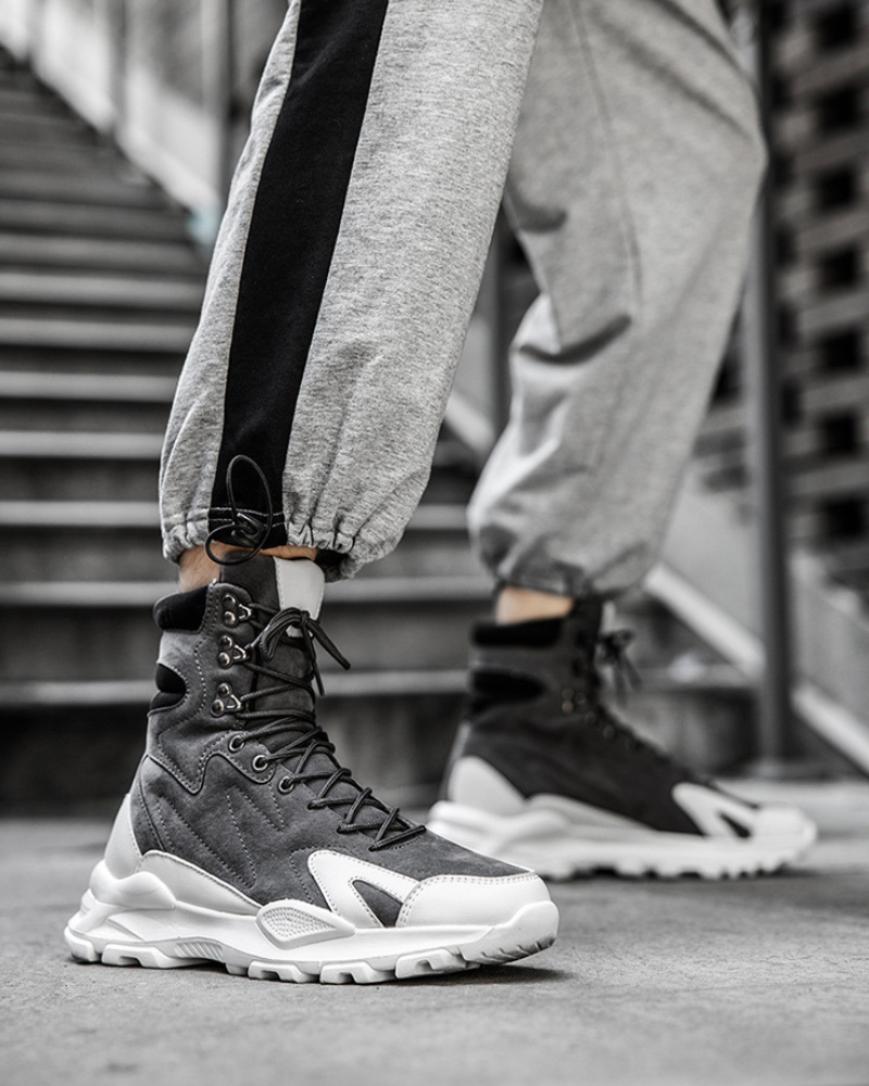 Outdoor Street High Top Sneakers