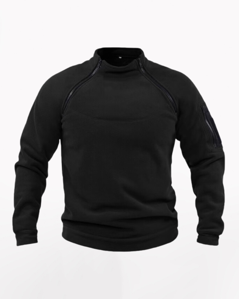 Outdoor Tactical Fleece Pullover Sweatshirt