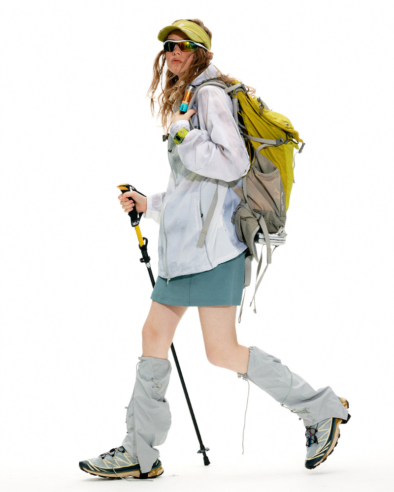 Outdoor Tie-Dye Hiking Waterproof Sun Protection Jacket