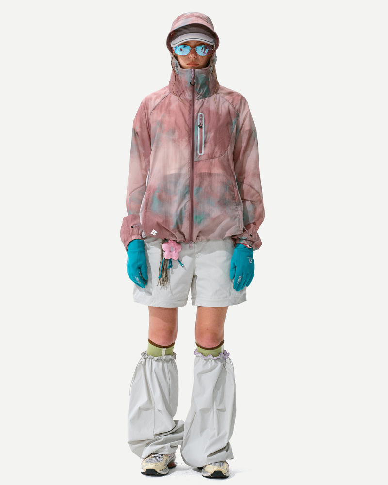 Outdoor Tie-Dye Hiking Waterproof Sun Protection Jacket