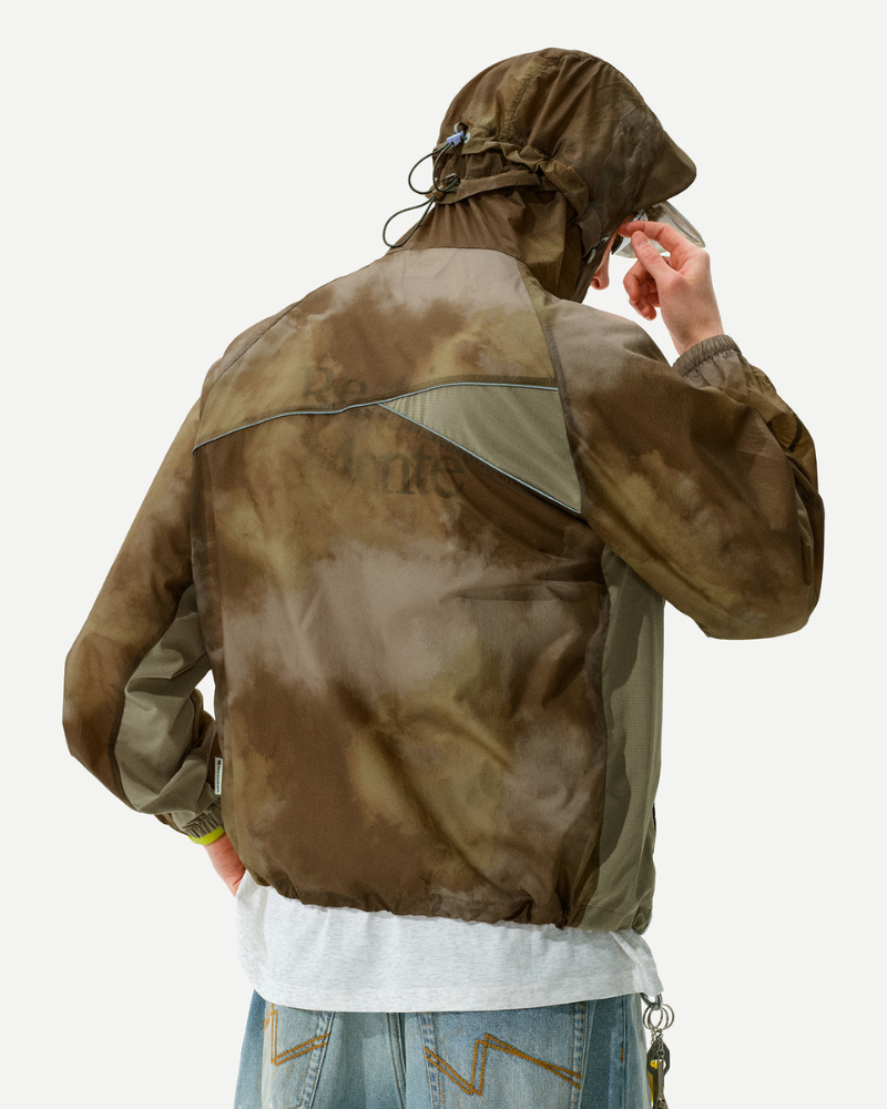 Outdoor Tie-Dye Hiking Waterproof Sun Protection Jacket