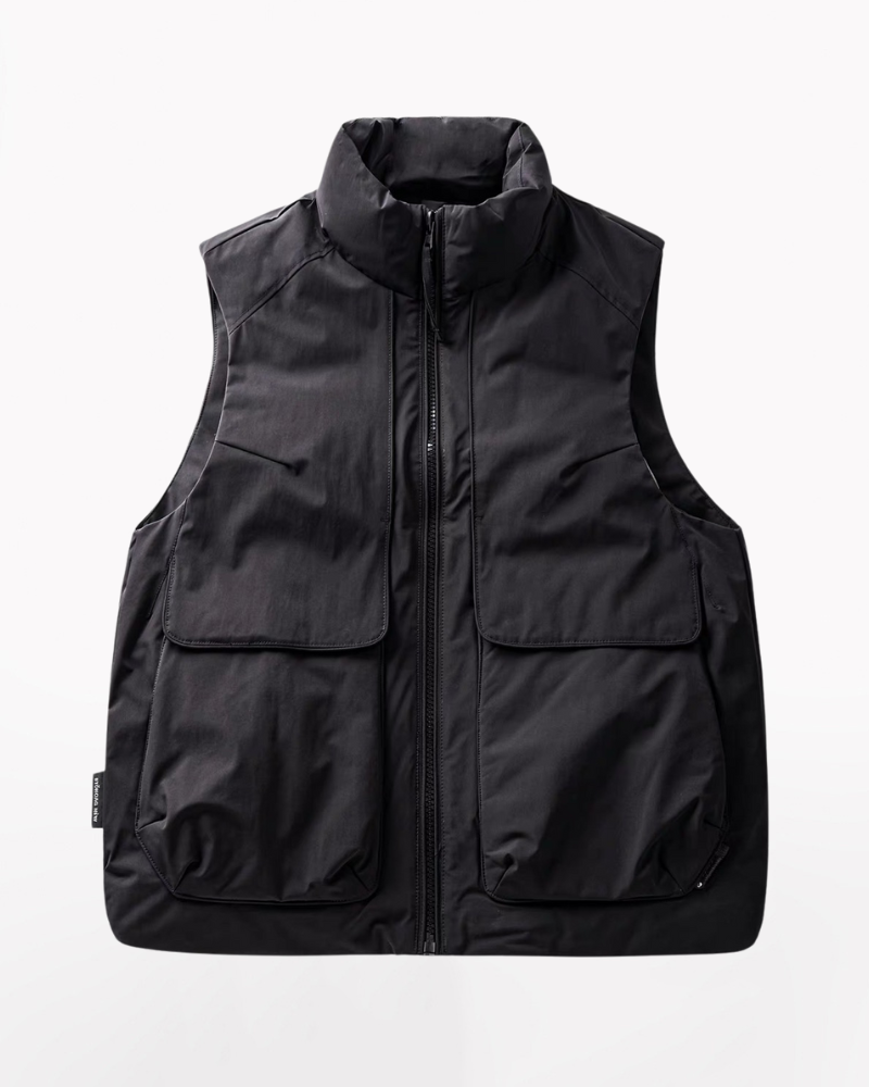 Outdoor Unisex Winter Utility Puffer Vest