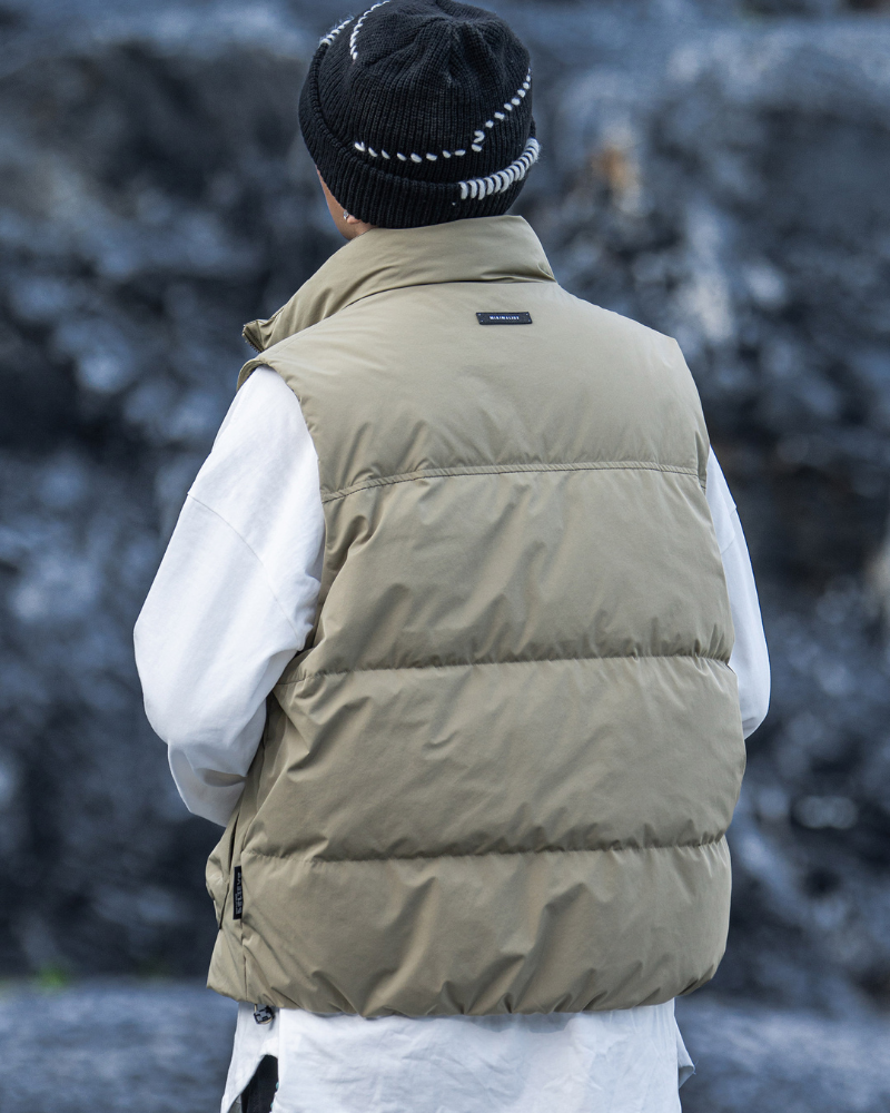 Outdoor Unisex Winter Utility Puffer Vest