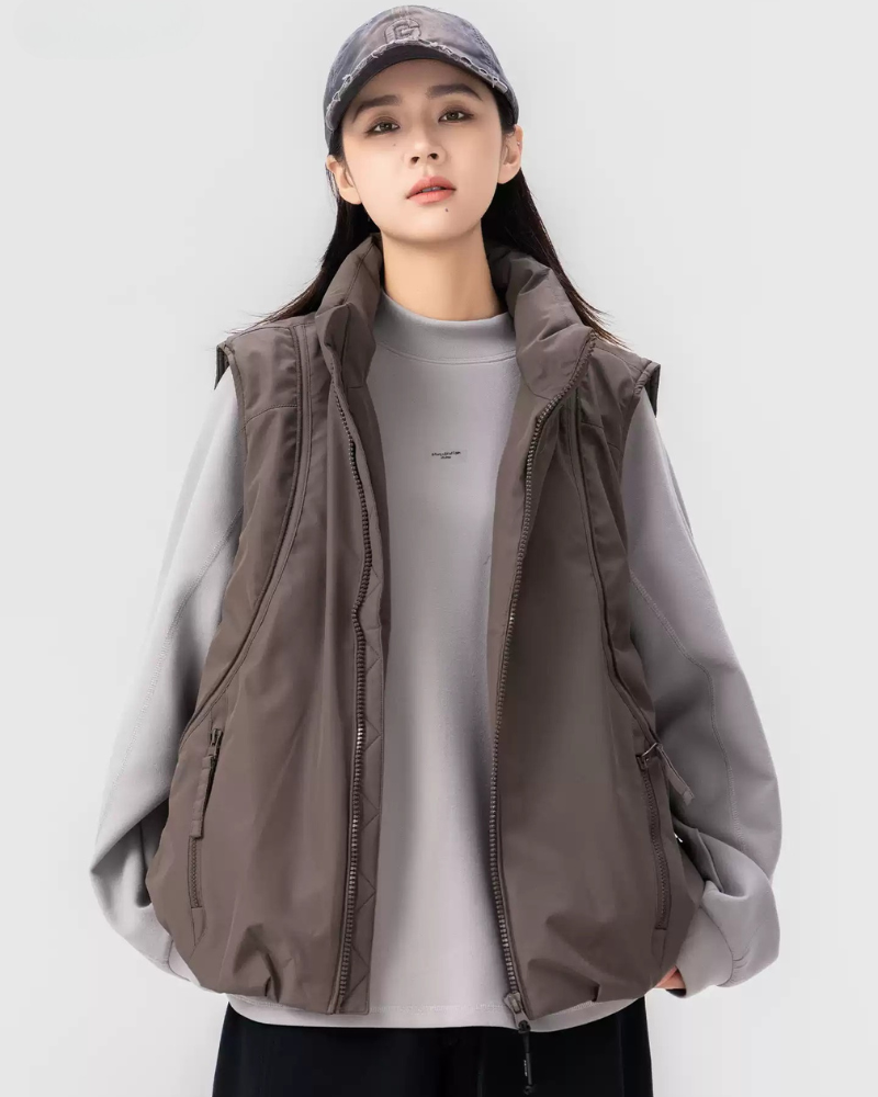 Outdoor Utility Warm Unisex Puffer Jacket