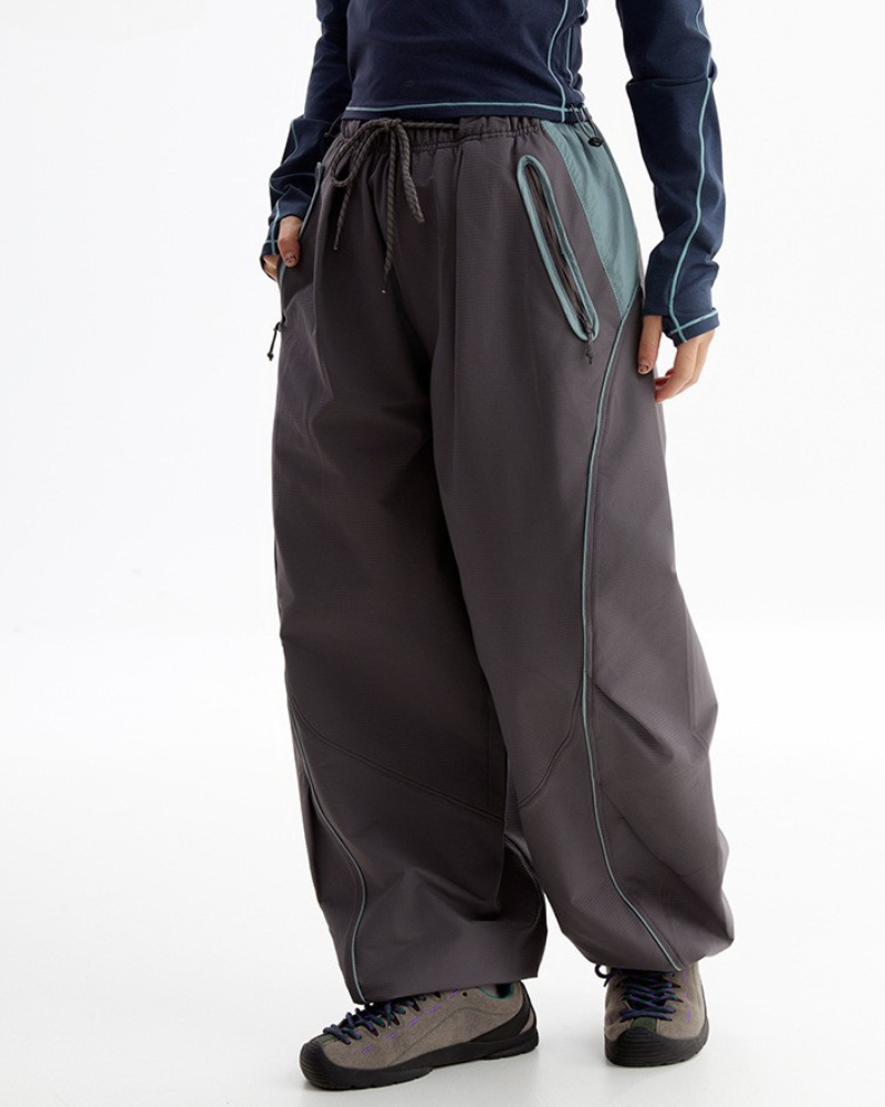Outdoor Functional Unisex Water-Repellent Curved Hiking Pants