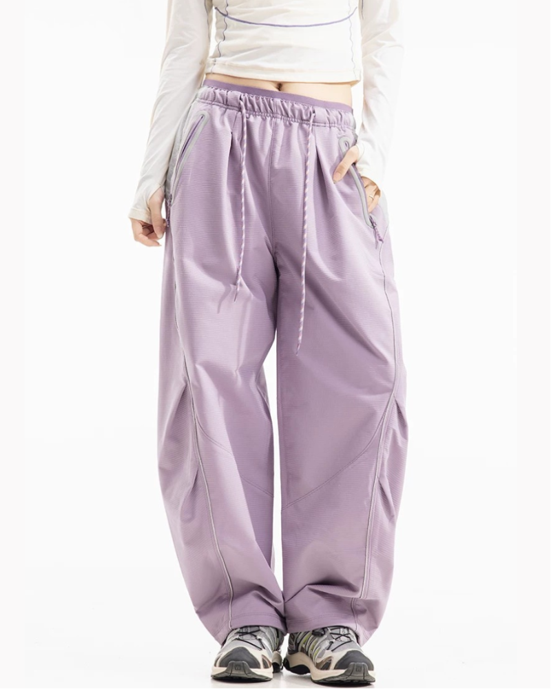 Wasserabweisende Unisex-Outdoor-Cargohose mit gebogenem Bein zum Wandern