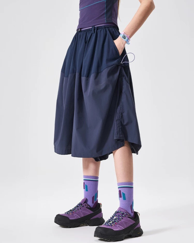 Outdoor Hiking Camping Versatile Cargo Skirt Pants