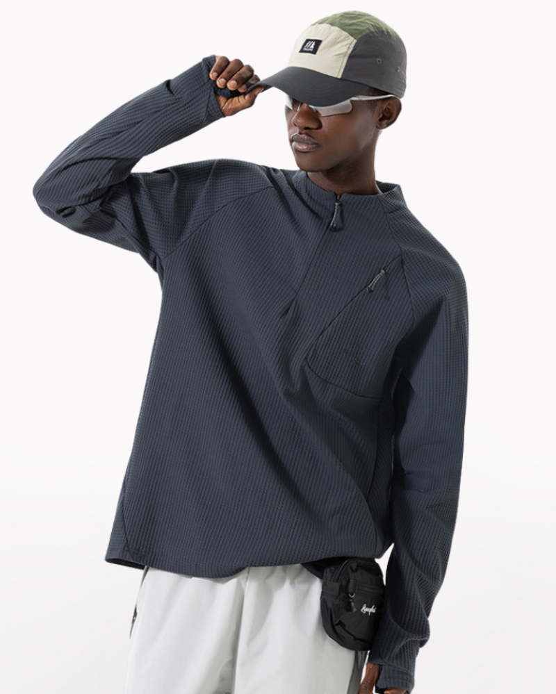 Outdoor Lightweight Quick-Dry Unisex Long-Sleeve T-Shirt