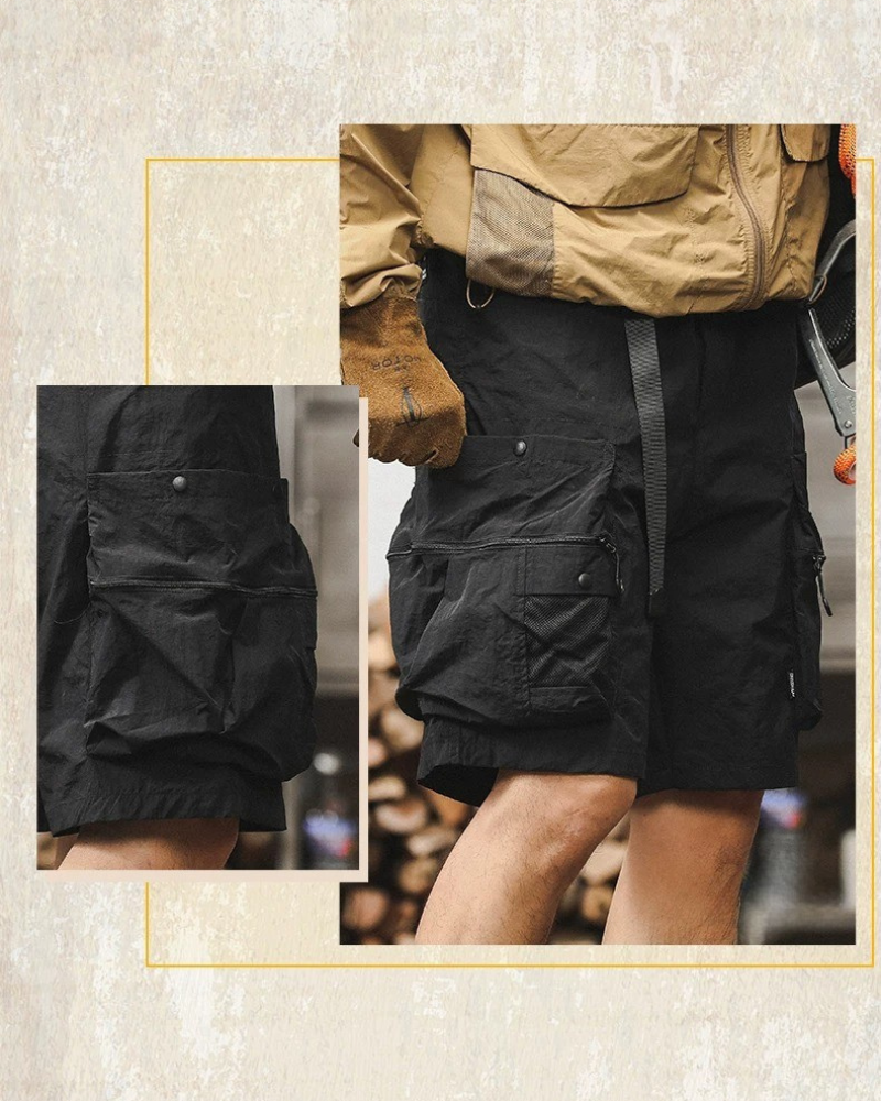 Outdoor Quick-Drying Functional Hiking Cargo Shorts
