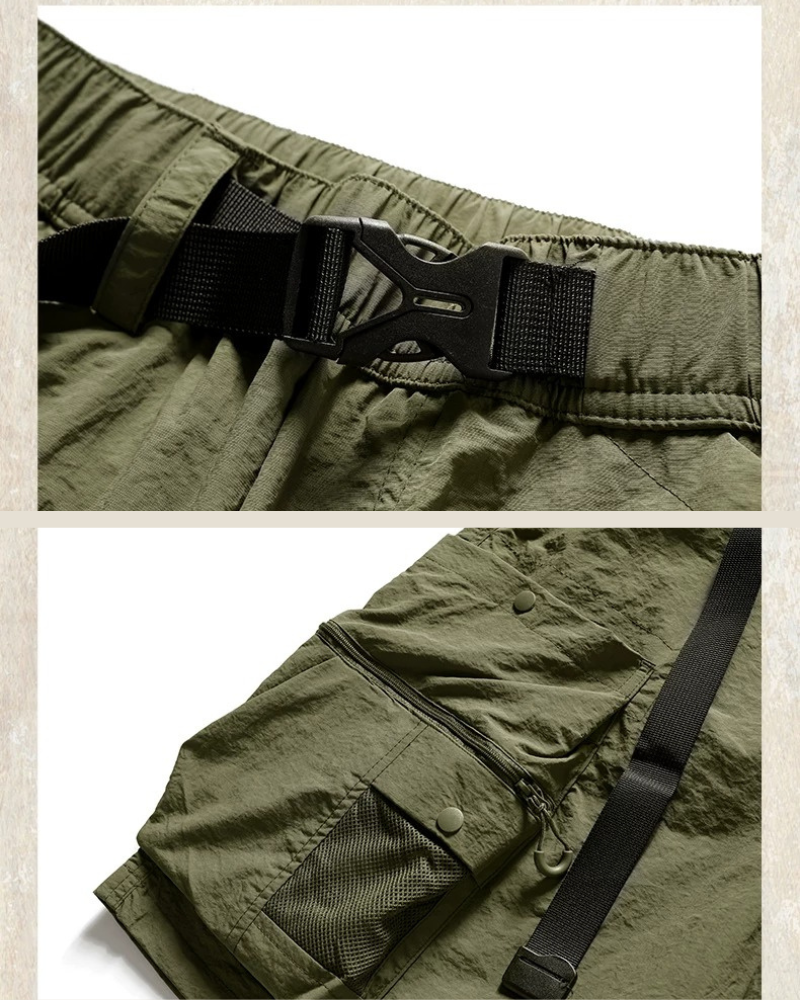 Outdoor Quick-Drying Functional Hiking Cargo Shorts