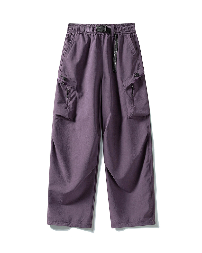 Outdoor Unisex Water-Repellent Curved Hiking Cargo Pants