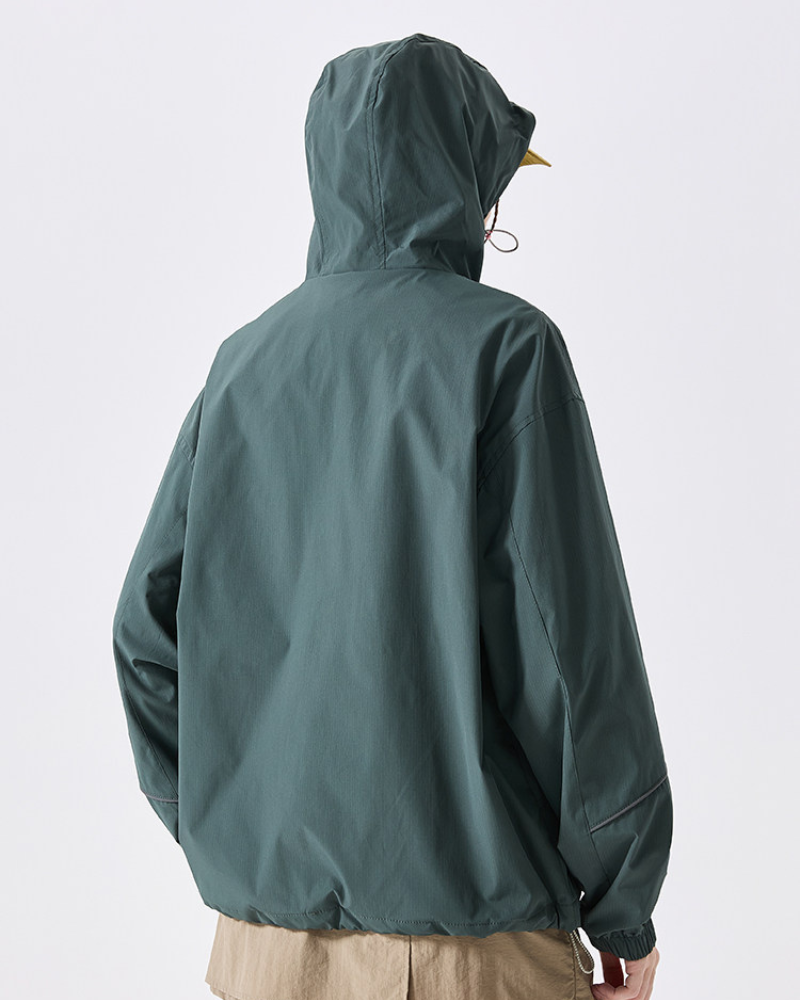 Outdoor Waterproof Mountaineering Hiking Utility Jacket