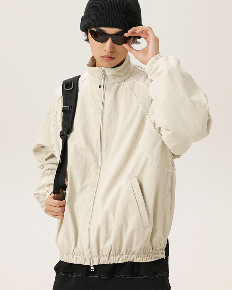 Outdoor Windproof Sports Couples Loose-Fitting Jacket