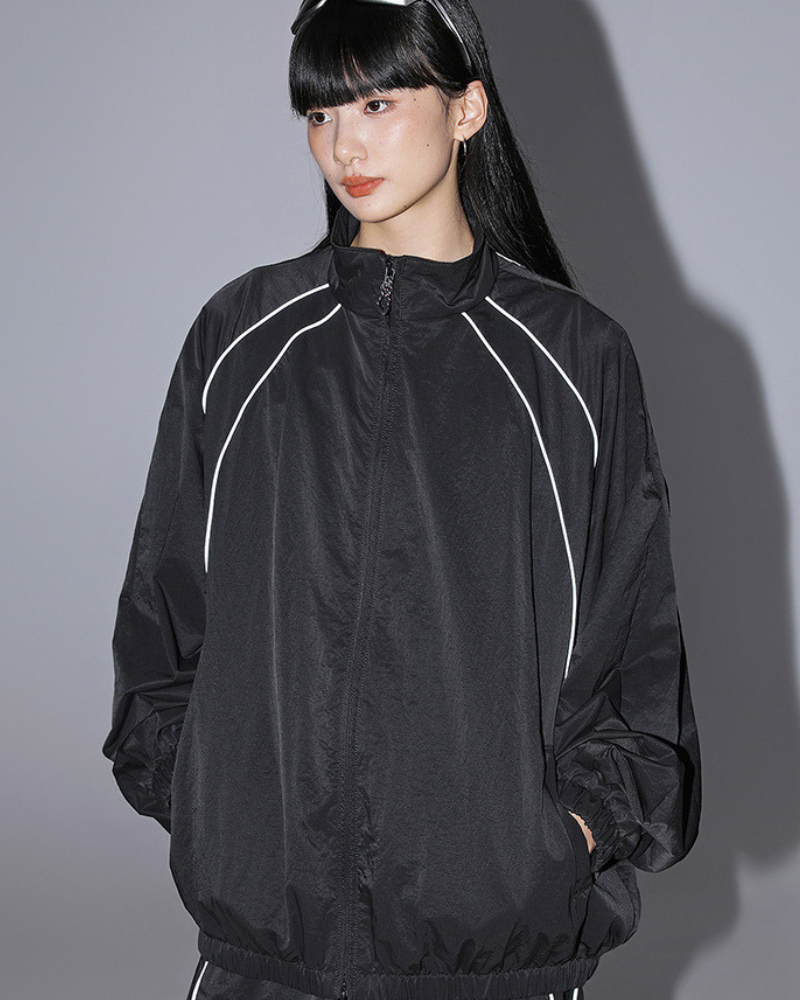 Outdoor Windproof Sports Couples Loose-Fitting Jacket