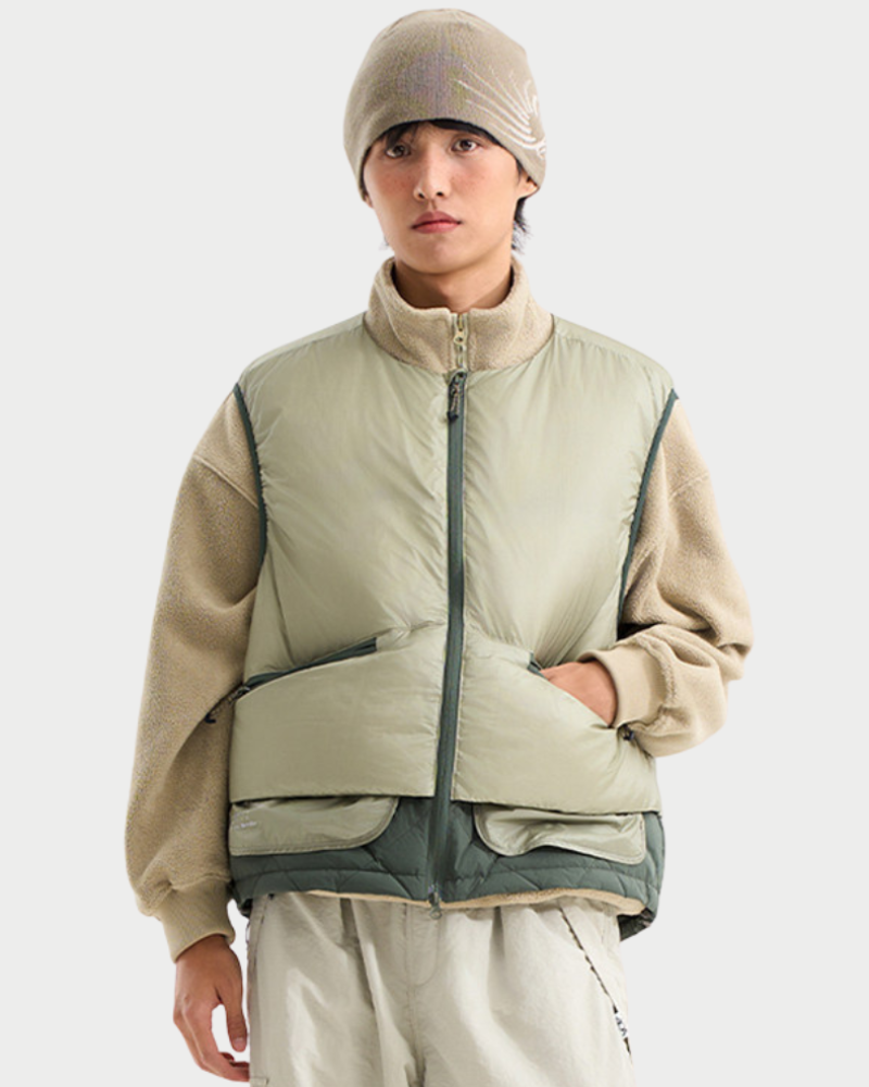 Outdoor Winter Warm White Duck Down Vest
