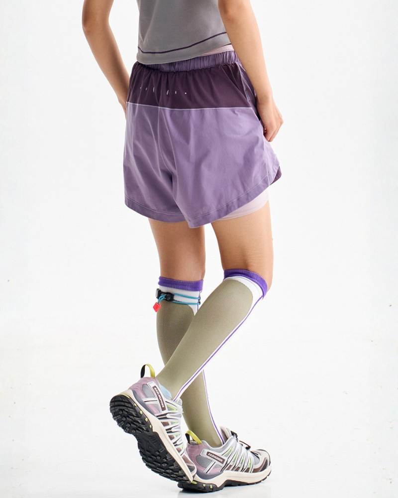 Outdoor Women Reflective Breathable Sports Hiking Shorts