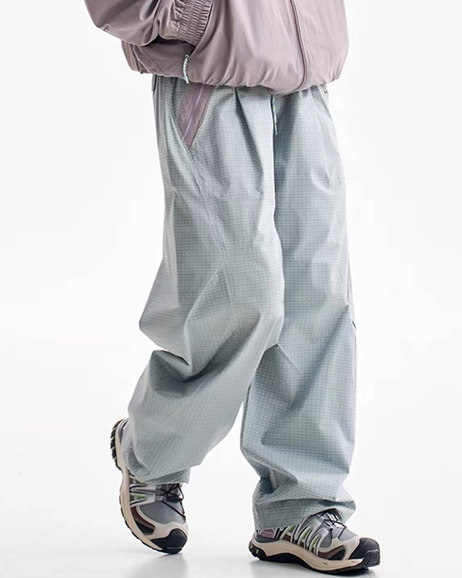 Outdoor Active Unisex Curved Leg Hiking Cargo Pants