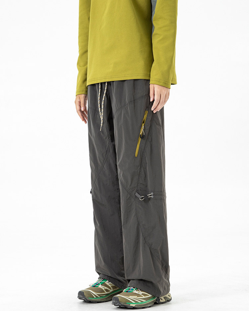 Outdoor Functional Unisex Straight-Leg Cargo Hiking Pants