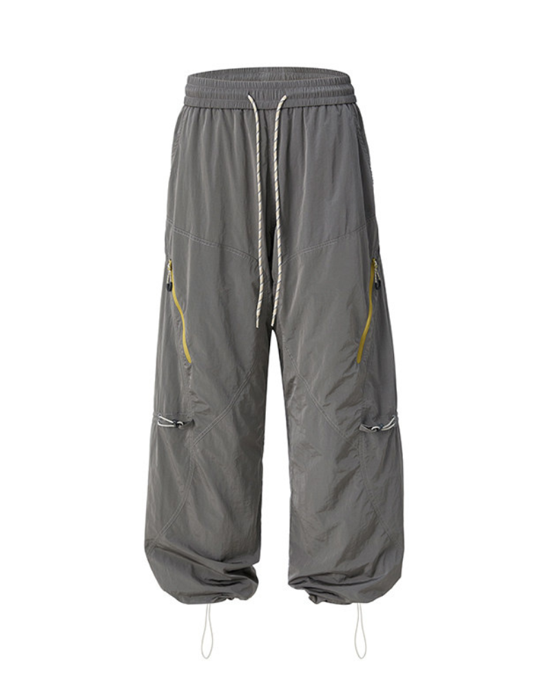 Outdoor Functional Unisex Straight-Leg Cargo Hiking Pants